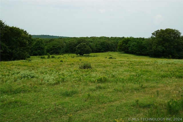 view of nature with a rural view