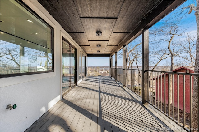 view of deck