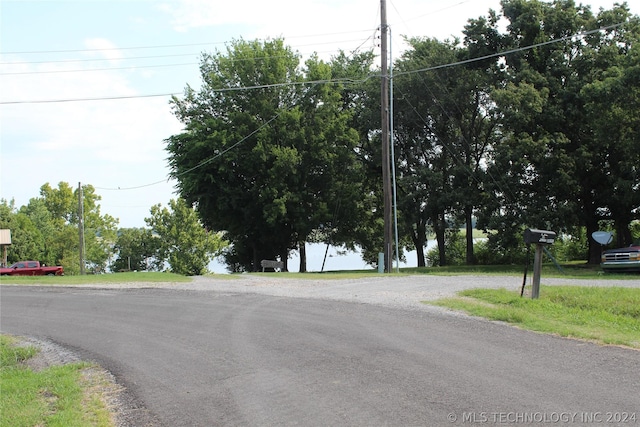 view of road