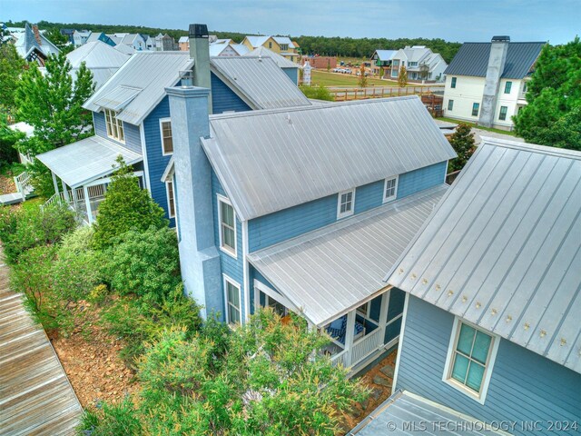 39 Boardwalk St, Carlton Landing, OK 74432 - birds eye view of property