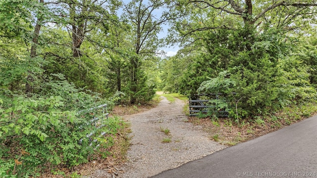 view of road