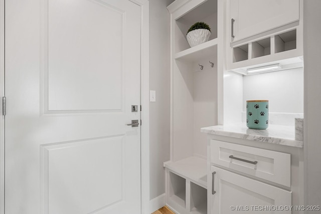 view of mudroom