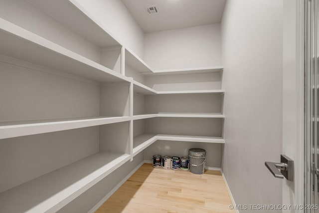 view of pantry