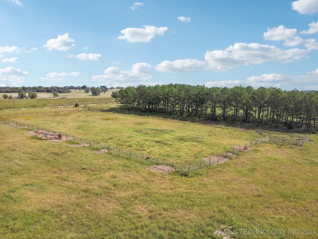 view of local wilderness with a rural view