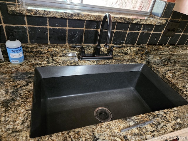 interior details with a sink