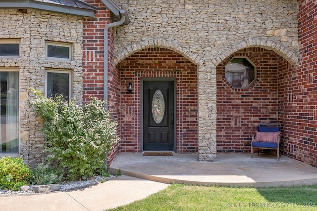 view of entrance to property