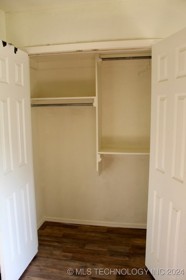 view of closet