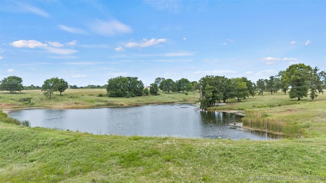 view of water feature