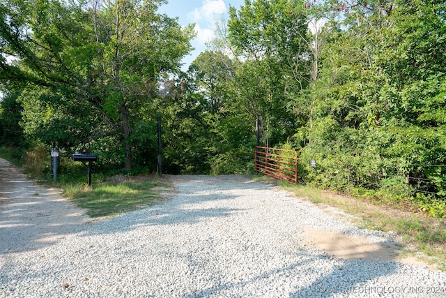 view of road