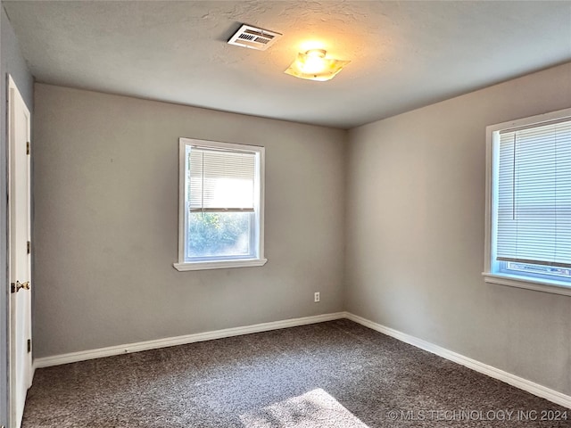 unfurnished room featuring carpet floors