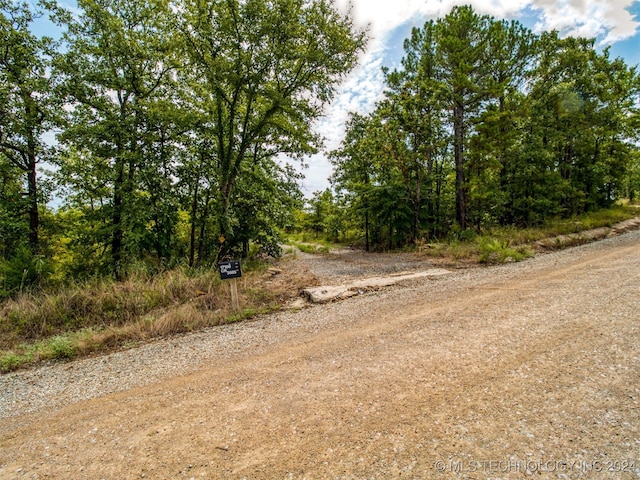 view of road