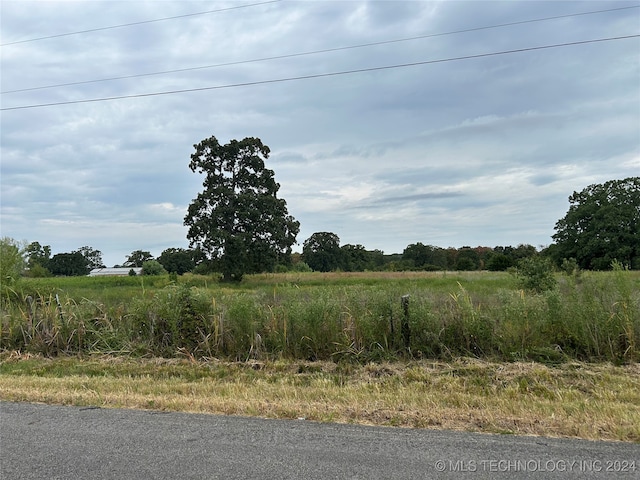 view of nature with a rural view