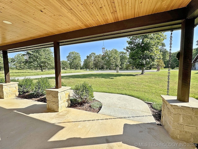 view of patio