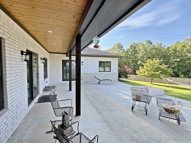 view of patio / terrace