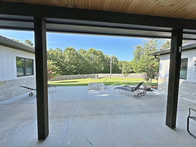 view of patio / terrace