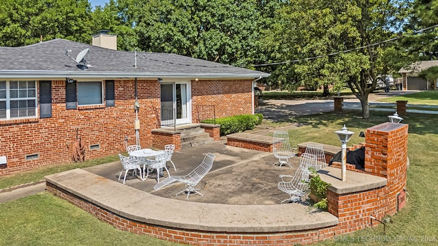 view of patio