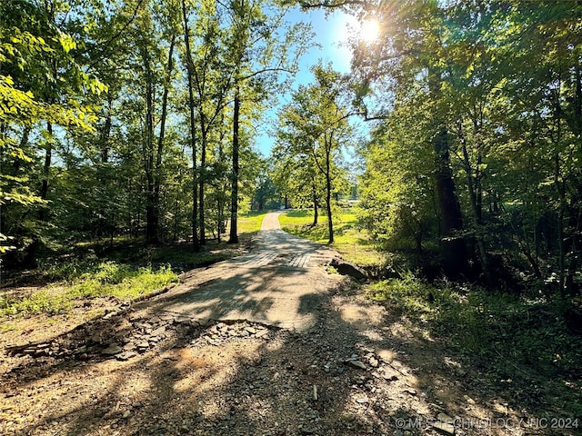 view of road