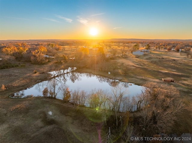 property view of water