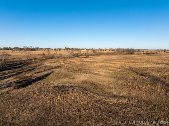 view of landscape with a rural view