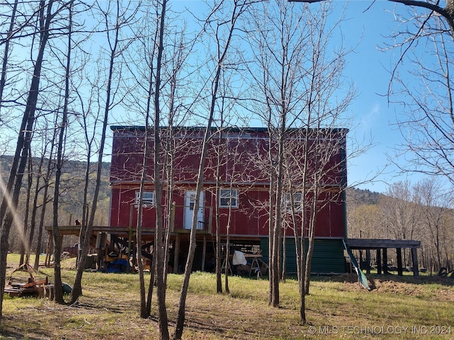 view of back of house