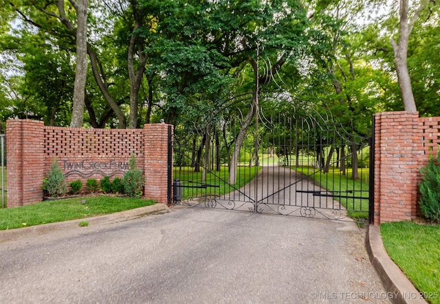 view of gate