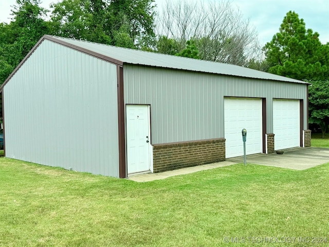 view of outbuilding featuring an outbuilding