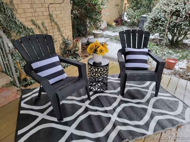 814 Pershing E, Ardmore, OK 73401 - view of patio