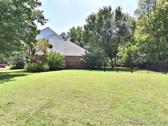 13706 S 18th St, Bixby, OK 74008 - view of yard