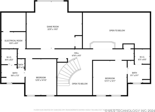 13706 S 18th St, Bixby, OK 74008 - plan