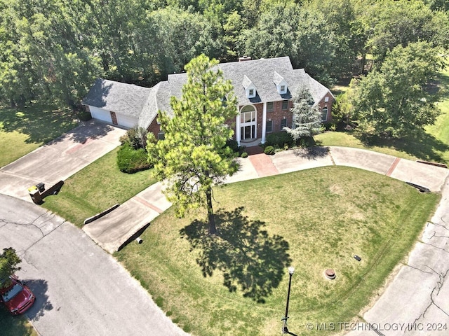 13706 S 18th St, Bixby, OK 74008 - drone / aerial view