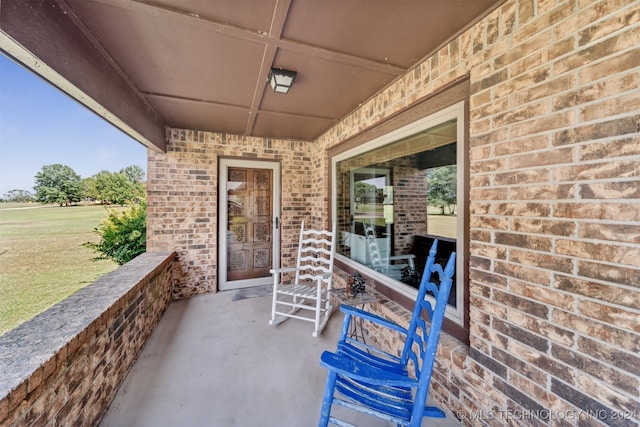 view of patio