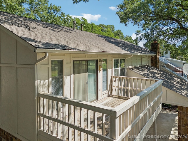 view of deck