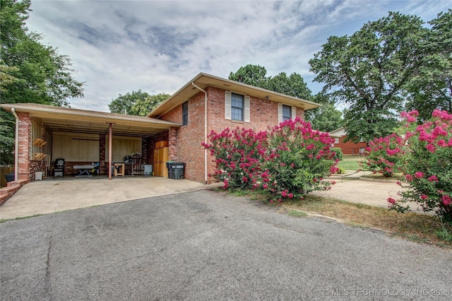 view of side of property