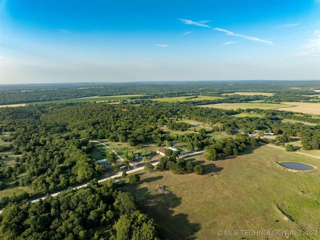8248 E 122nd Rd, Wetumka, OK 74883 - aerial view of property's location