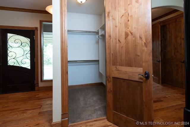 view of closet