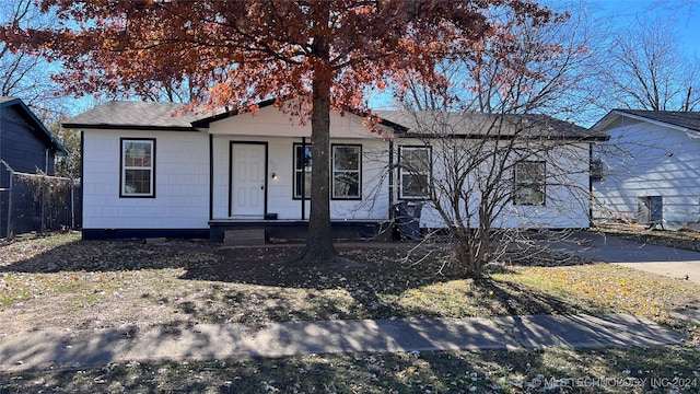 view of ranch-style house