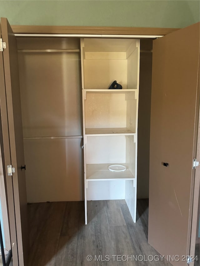 view of closet