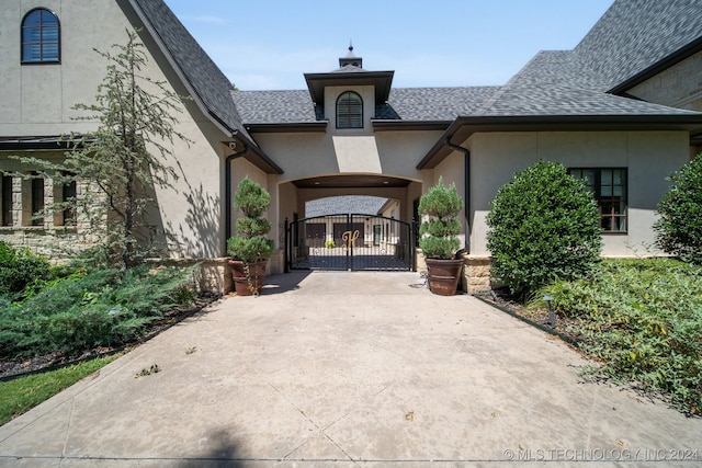 view of entrance to property