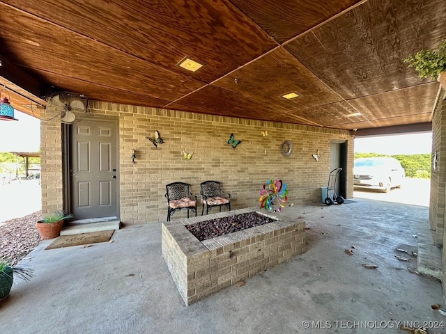 view of patio / terrace