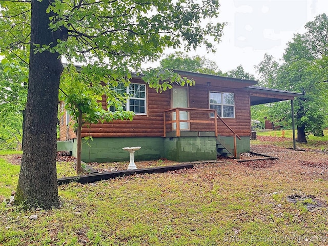 view of front of house