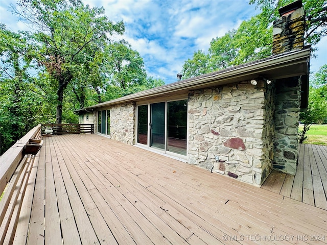 view of deck