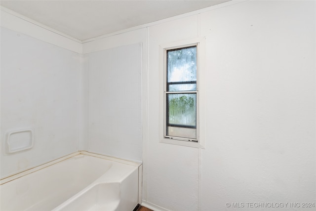 bathroom with a bathtub