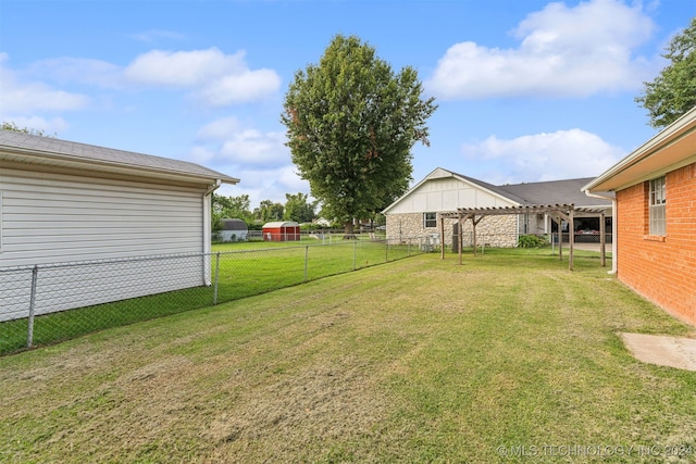 view of yard