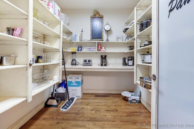 view of pantry