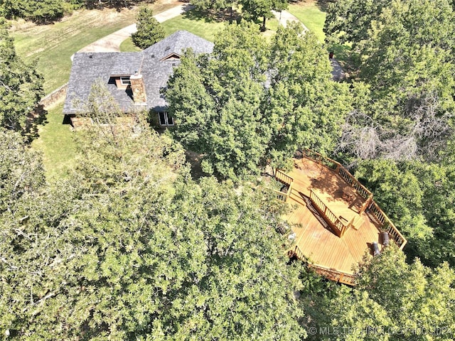 aerial view