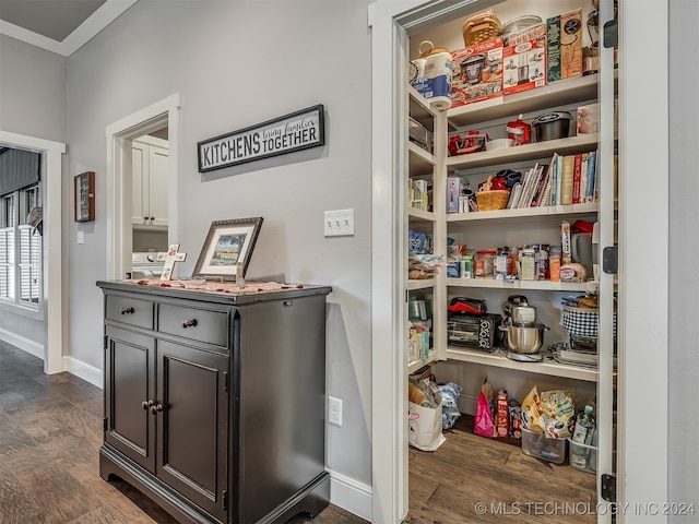 view of pantry