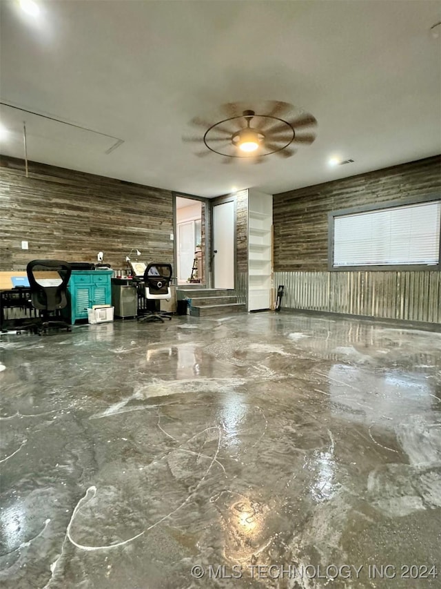 114399 Oak Rd, Eufaula, OK 74432 - misc room featuring a ceiling fan