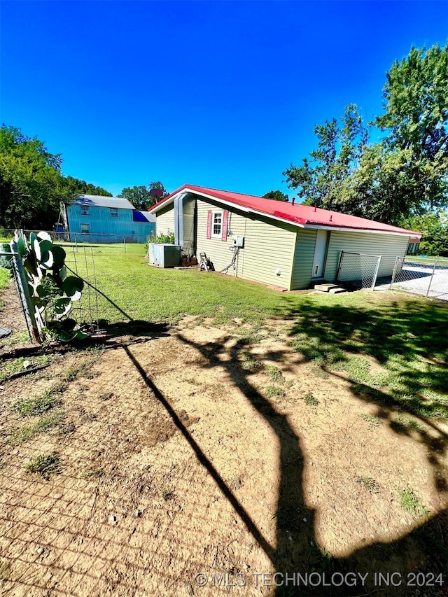 view of yard