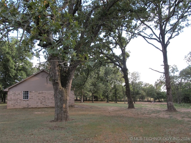 view of yard