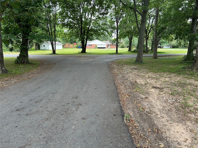 view of road